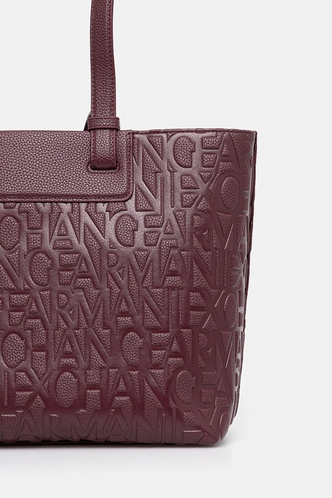 Armani Exchange torebka kolor bordowy XW001481 AF15774 - zdjęcie produktu nr 2
