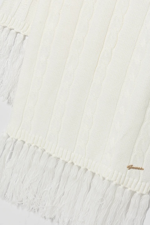 Guess szalik KENDRA damski kolor beżowy gładki W5BZ16 Z3362 - zdjęcie produktu nr 2