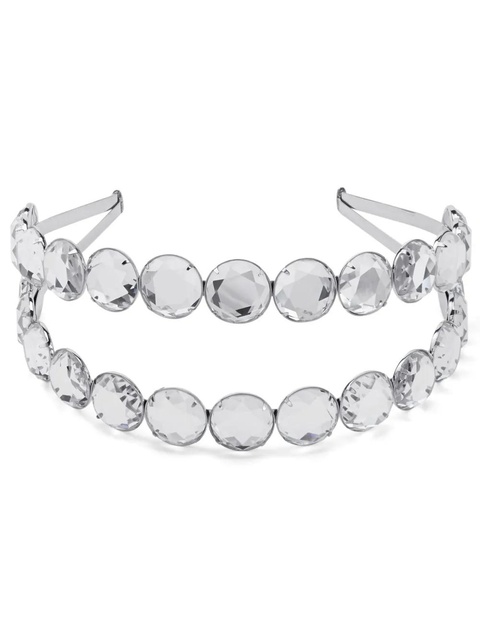 Jimmy Choo Double Row Headband - Silver - zdjęcie produktu nr 1