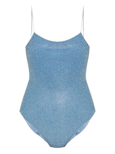 Oséree glitter-detailing swimsuit - Blue - zdjęcie produktu nr 1