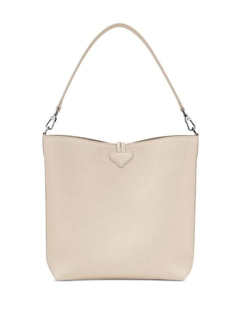 Longchamp medium Le Roseau grained-leather shoulder bag - Neutrals - zdjęcie produktu nr 2
