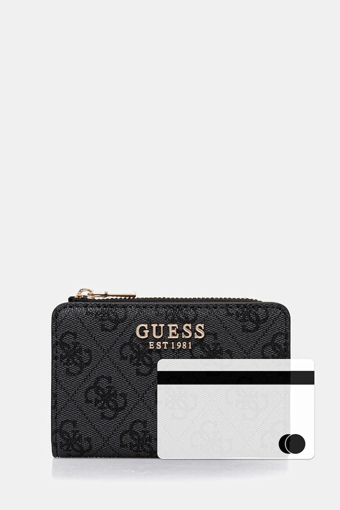 Guess portfel LAUREL damski kolor szary SWSG74 59156 - zdjęcie produktu nr 2