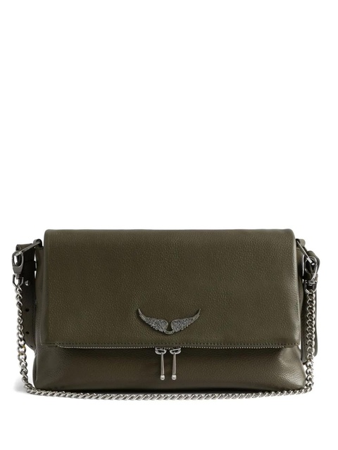 Zadig&Voltaire Rocky wings chain-strap shoulder bag - Green - zdjęcie produktu nr 1