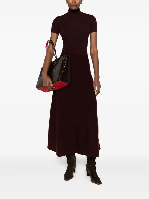 Max Mara Giberna knitted maxi skirt - Red - zdjęcie produktu nr 1