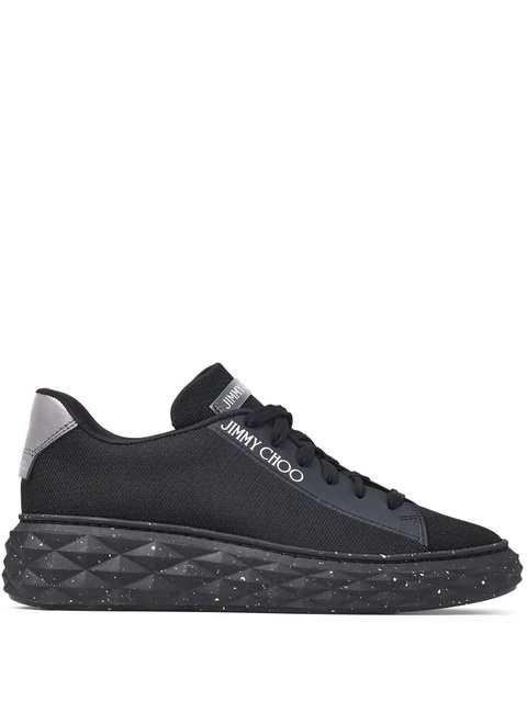 Jimmy Choo Diamond Light lace-up sneakers - Black - zdjęcie produktu nr 1