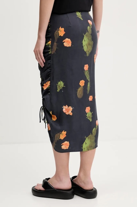 Bimba Y Lola spódnica kolor granatowy midi ołówkowa 251BR4801.10123 - zdjęcie produktu nr 2