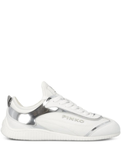 PINKO logo-lettering sneakers - White - zdjęcie produktu nr 1