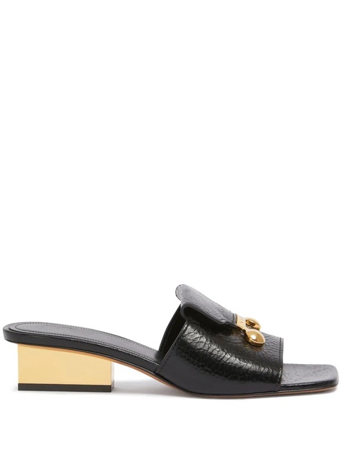 Marni leather sandals - Black - zdjęcie produktu nr 1