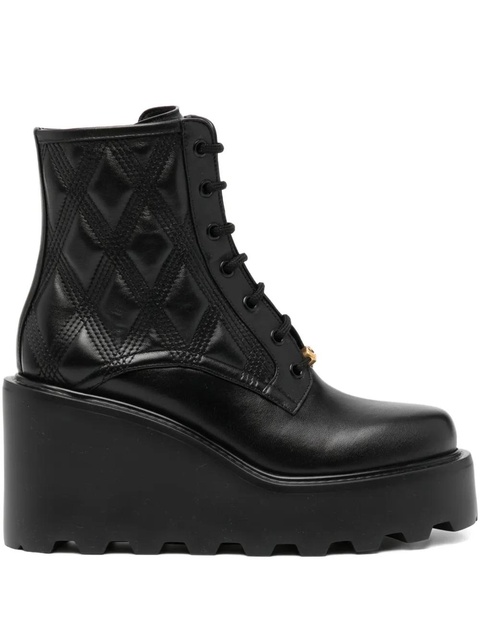 Valentino Garavani 95mm Quiltie 67 boots - Black - zdjęcie produktu nr 1