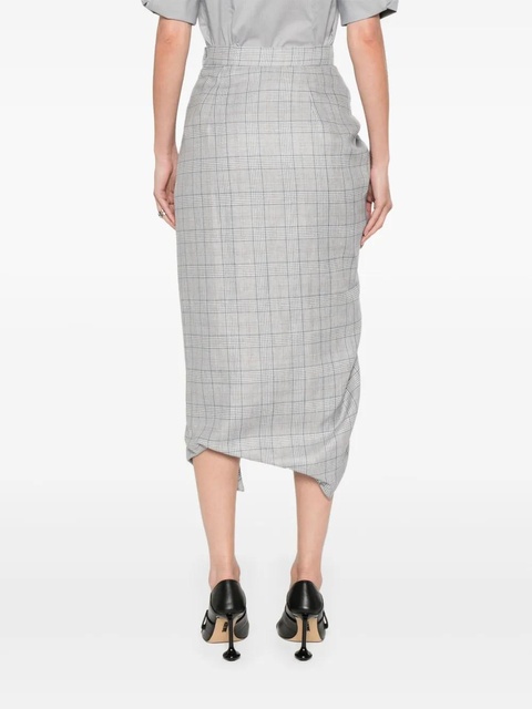 Vivienne Westwood Side Panther midi skirt - Blue - zdjęcie produktu nr 2