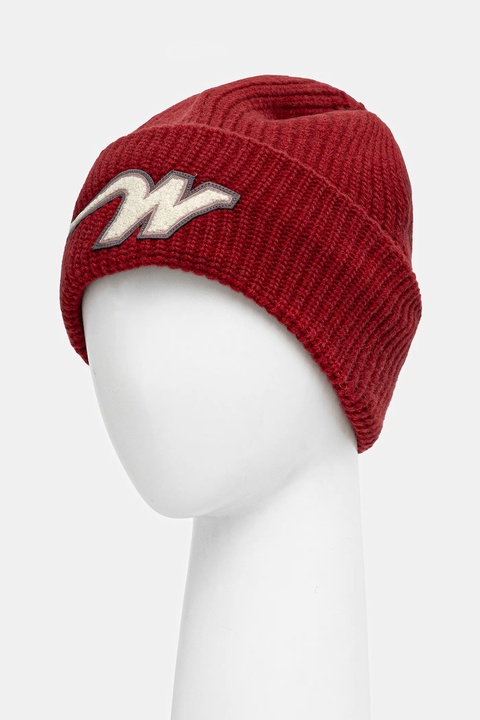 Weekend Max Mara czapka wełniana ALBEN kolor bordowy 2525576025600 - zdjęcie produktu nr 2