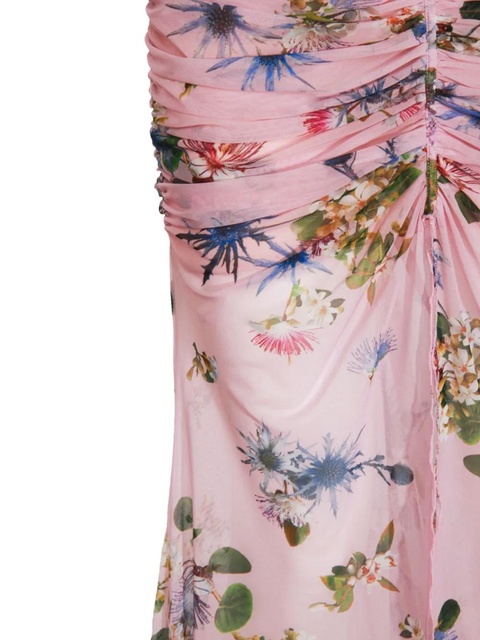 Blumarine floral print cut-out dress - Pink - zdjęcie produktu nr 2
