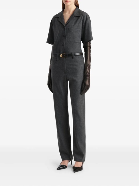 KHAITE Callum button trousers - Grey - zdjęcie produktu nr 2