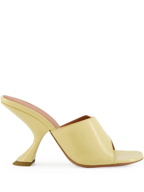 Amina Muaddi 90mm Taylor sculpted-heel sandals - Neutrals - zdjęcie produktu nr 1
