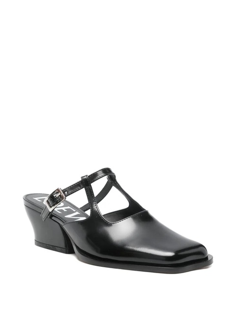 LOEWE 60mm Onda mules - Black - zdjęcie produktu nr 1