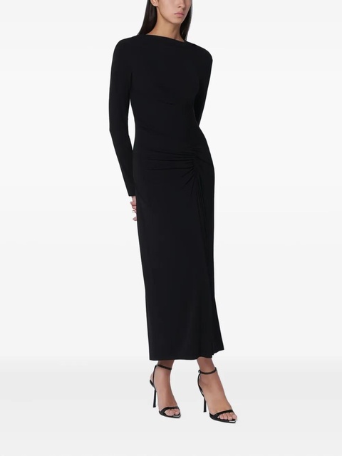 Simkhai Ruched midi dress - Black - zdjęcie produktu nr 2