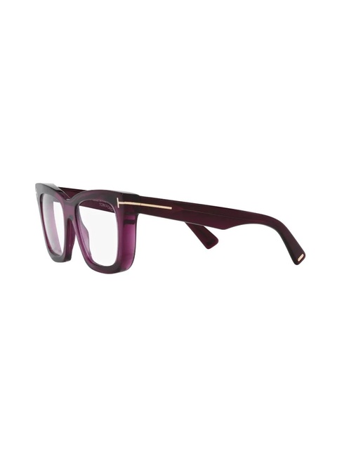 TOM FORD Eyewear Blue Block square-frame glasses - Purple - zdjęcie produktu nr 2