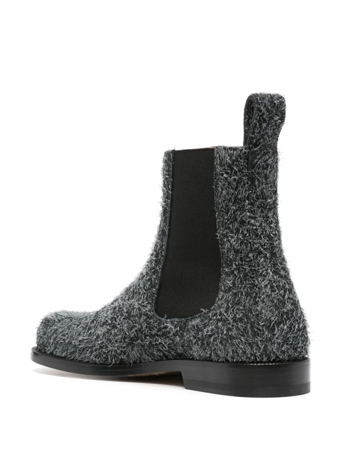 LOEWE Campo brushed-suede Chelsea boots - Grey - zdjęcie produktu nr 1