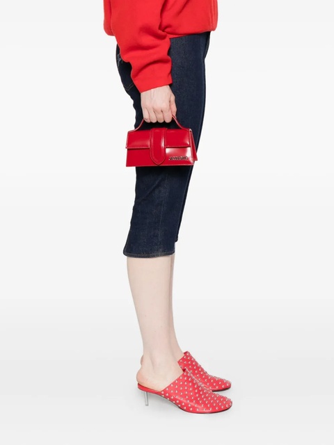 Jacquemus top handle leather bag - 470 - RED - zdjęcie produktu nr 2
