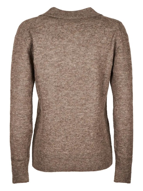 MC2 Saint Barth V-neck sweater - Brown - zdjęcie produktu nr 1