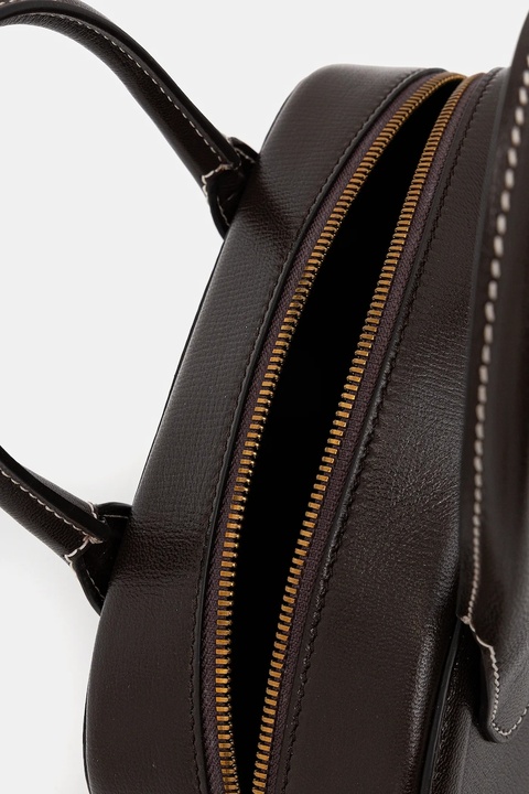 Bally torebka skórzana kolor brązowy WAS02L - zdjęcie produktu nr 2