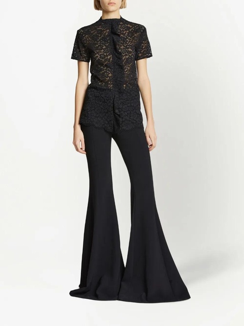 Proenza Schouler stretch lace top - Black - zdjęcie produktu nr 1