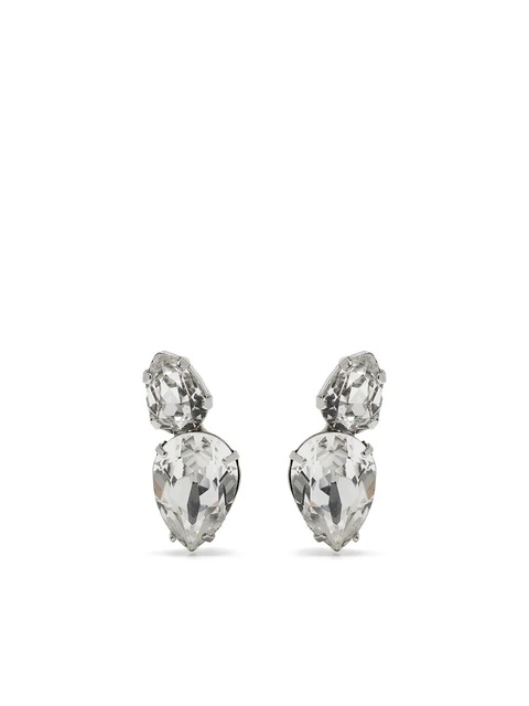 Jennifer Behr Nadine crystal-embellished earring - Silver - zdjęcie produktu nr 2