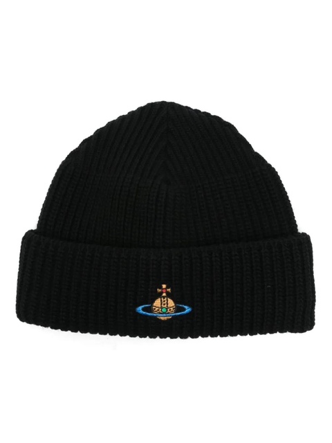 Vivienne Westwood Sporty beanie - Black - zdjęcie produktu nr 2