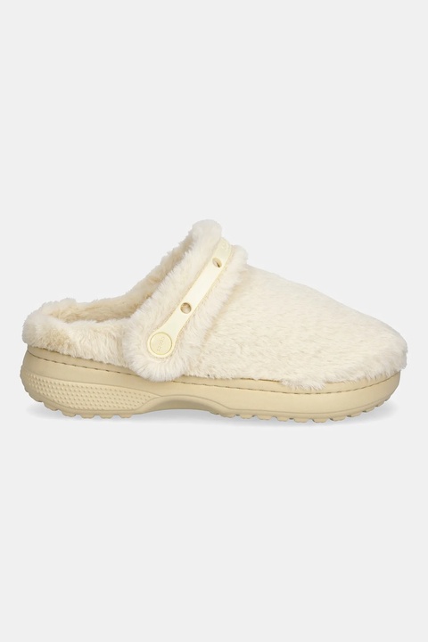 Crocs kapcie Classic Unfurgettable Clog kolor beżowy 211116 - zdjęcie produktu nr 2