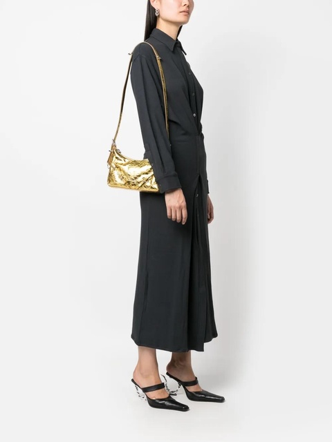 Givenchy Mini Voyou leather shoulder bag - Gold - zdjęcie produktu nr 2