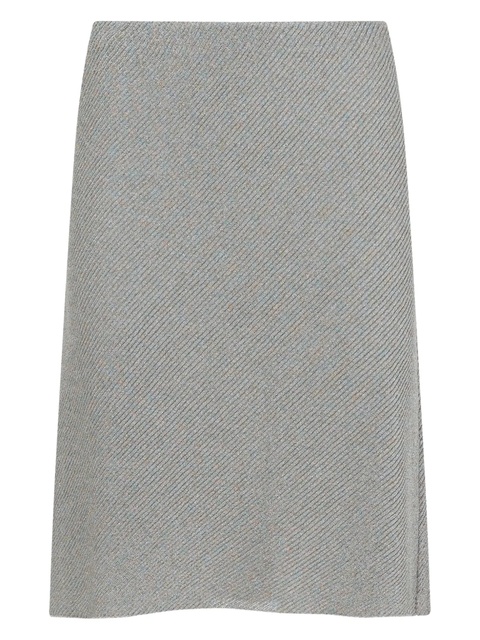 Miu Miu ribbed skirt - Grey - zdjęcie produktu nr 1