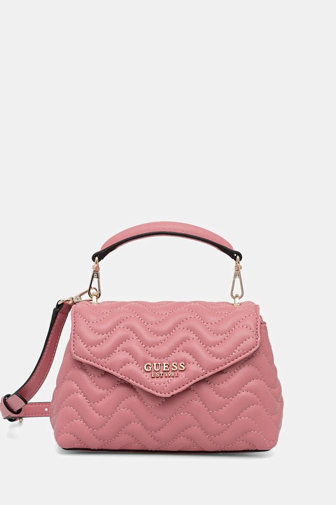 Guess torebka MELISANDRA kolor różowy HWQG96 53780 - zdjęcie produktu nr 1
