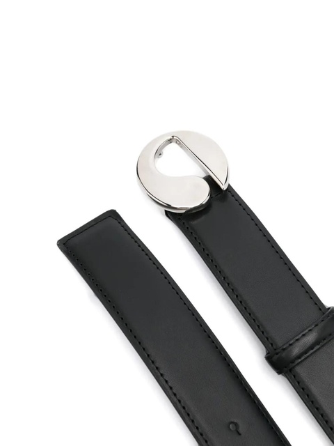 Coperni logo-buckle belt - Black - zdjęcie produktu nr 2
