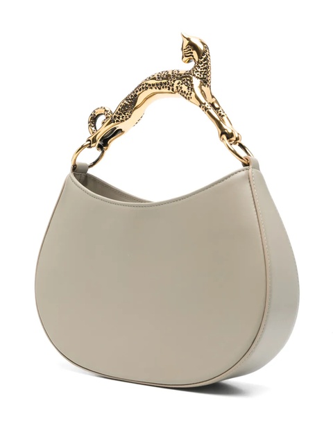 Lanvin cat leather tote bag - Green - zdjęcie produktu nr 1