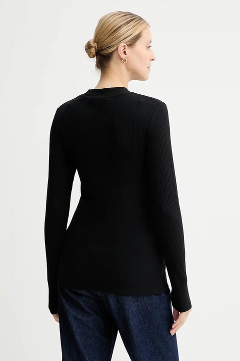 Marc O'Polo longsleeve kolor czarny 5000007827 - zdjęcie produktu nr 2