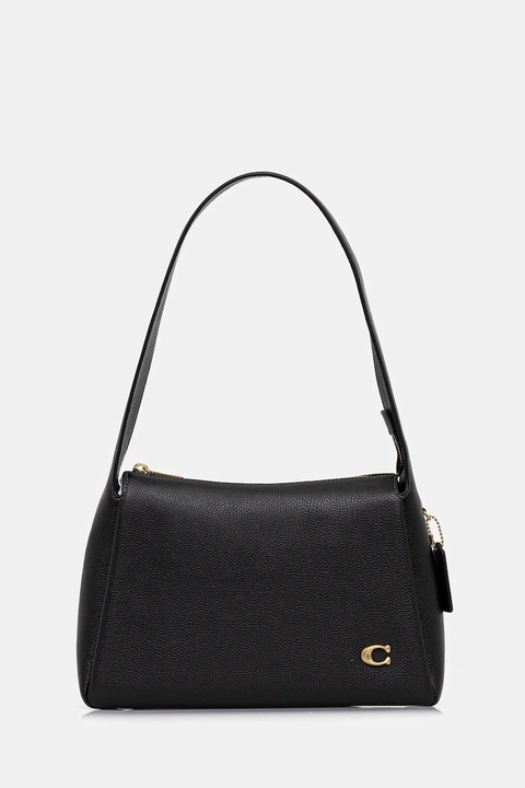 Coach torebka skórzana Lola kolor czarny CCC45 - zdjęcie produktu nr 1