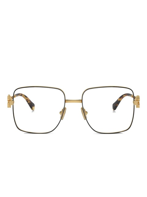 Miu Miu Eyewear square-frame glasses - Black - zdjęcie produktu nr 1