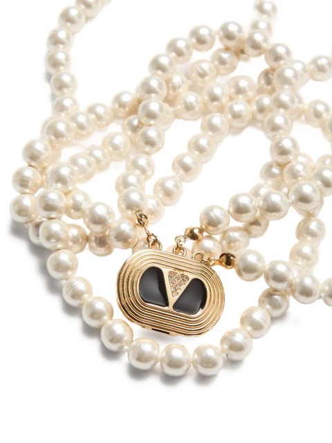 Valentino Garavani oval necklace - Gold - zdjęcie produktu nr 2