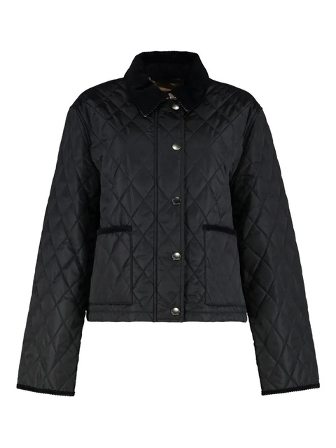 Burberry matelassé cropped jacket - Black - zdjęcie produktu nr 1