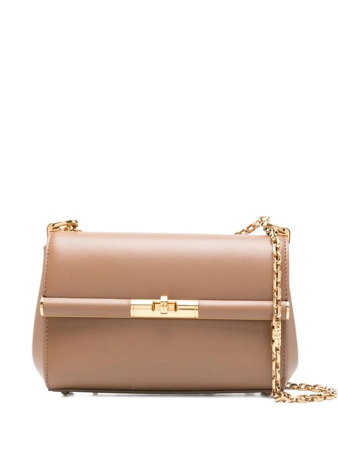 Dolce & Gabbana leather shoulder bag - Brown - zdjęcie produktu nr 1