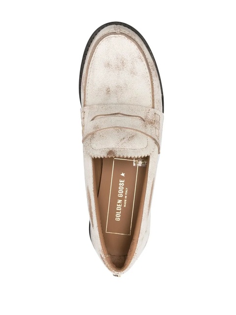 Golden Goose Jerry distressed loafers - White - zdjęcie produktu nr 2