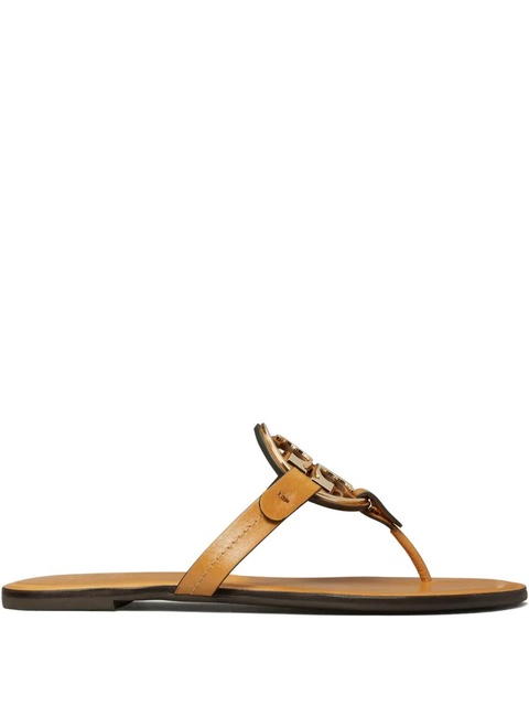 Tory Burch miller leather sandals - Brown - zdjęcie produktu nr 1