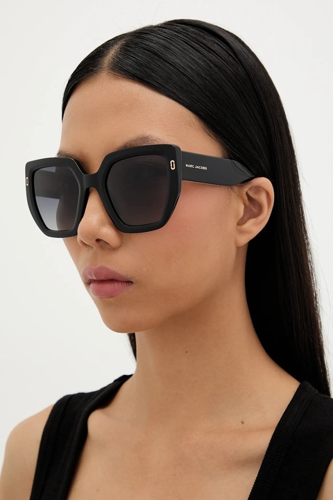Marc Jacobs okulary przeciwsłoneczne damskie kolor czarny MJ 1126/S - zdjęcie produktu nr 1