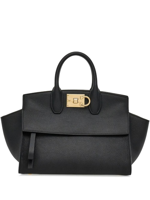 Ferragamo medium The Studio Soft tote bag - Black - zdjęcie produktu nr 1