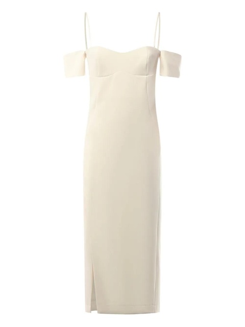 PINKO shoulder straps dress - White - zdjęcie produktu nr 1