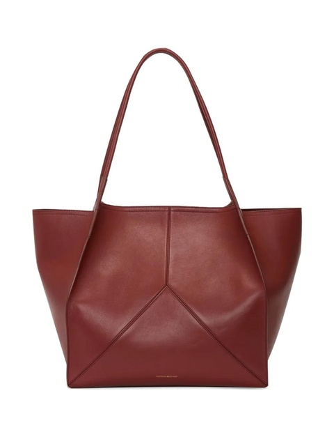 Victoria Beckham leather tote bag - Red - zdjęcie produktu nr 1