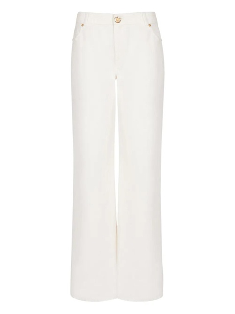 Balmain logo-patch jeans - White - zdjęcie produktu nr 1