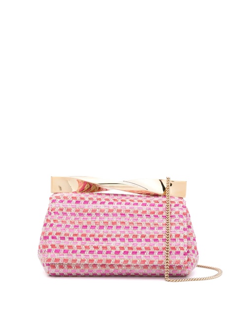 Aquazzura mini Twist clutch bag - Pink - zdjęcie produktu nr 1