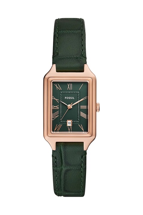 Fossil zegarek damski kolor zielony ES5366 - zdjęcie produktu nr 1