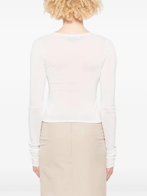 OUR LEGACY crew-neck top - White - zdjęcie produktu nr 2